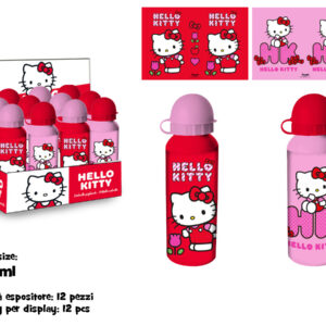 BORRACCIA ALLUMINIO 500 ML HELLO KITTY